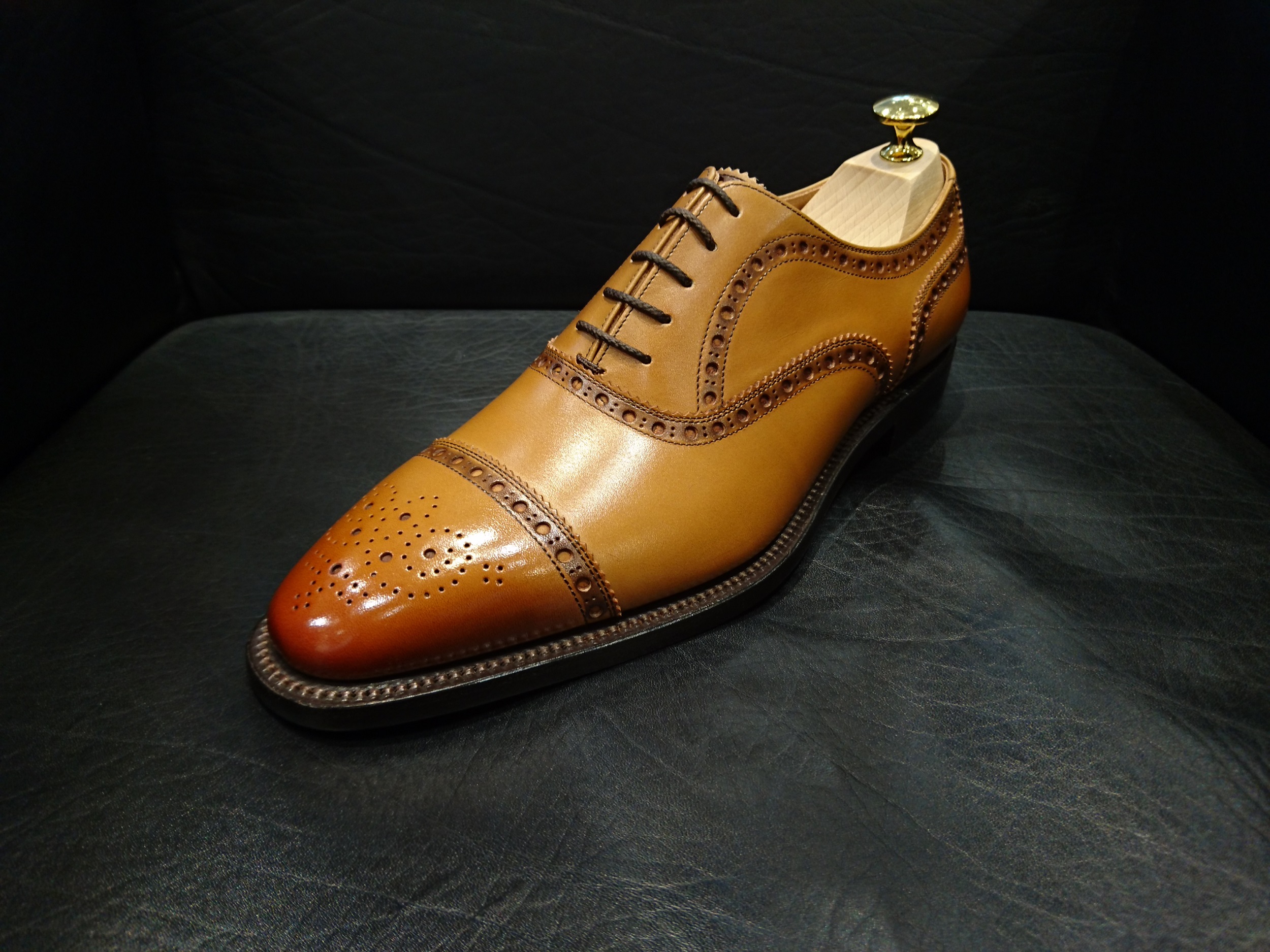 付属品シューズキーパー【新品未使用】SCOTCH GRAIN スコッチグレイン　革靴　25.5cm