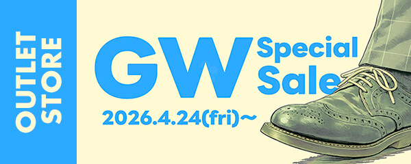 アウトレット店【Golden Week Special Sale】開催！