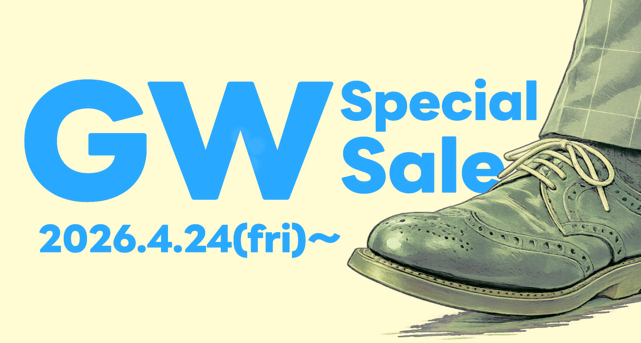 アウトレット店【Golden Week Special Sale】開催！